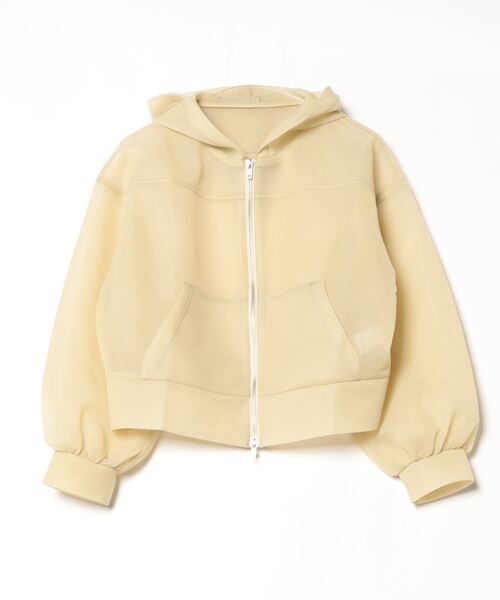 「THE YOn」 ブルゾン FREE イエロー レディース_画像2