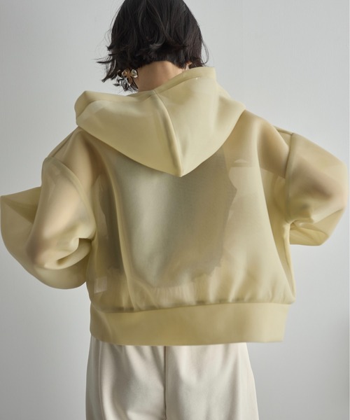 「THE YOn」 ブルゾン FREE イエロー レディース_画像5