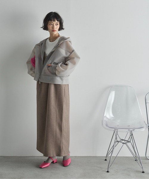 「THE YOn」 ブルゾン FREE イエロー レディース_画像7