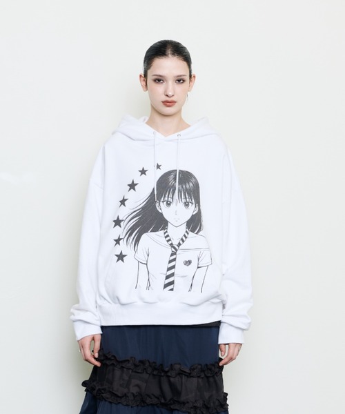 LUVISTRUE パーカー EV STAR GRAPHIC HOODIE レディース : ZOZOTOWN