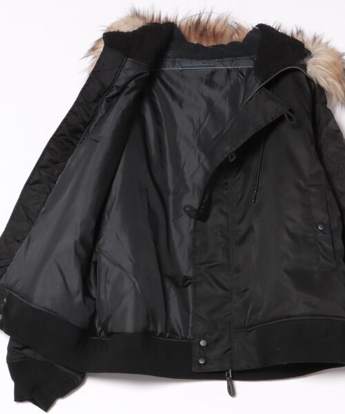 Revo. ミリタリージャケット モッズコート ナイロンツイル 中綿入り