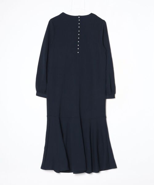 「VIS」 長袖ワンピース FREE ネイビー レディース_画像2