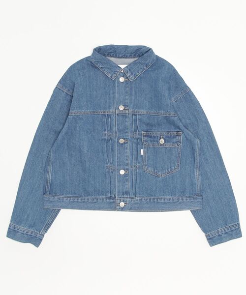 SHIPS any 「SHIPS any」 デニムジャケット ONE SIZE ブルー