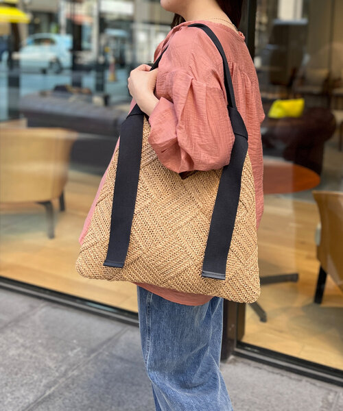 「Chez toi」 トートバッグ FREE ライトベージュ レディース_画像7