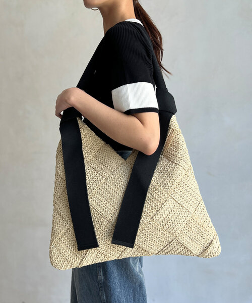 「Chez toi」 トートバッグ FREE ライトベージュ レディース_画像8