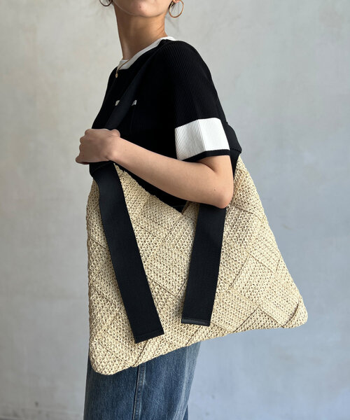 「Chez toi」 トートバッグ FREE ライトベージュ レディース_画像9