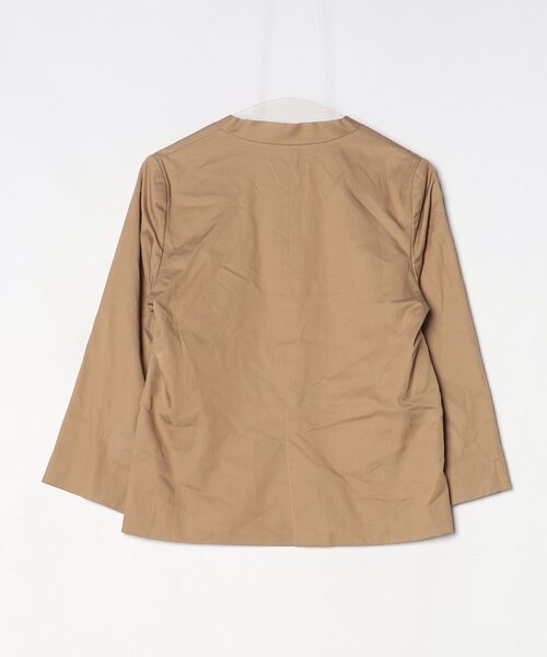 「allureville」 ジャケット 2 ブラウン レディース_画像2