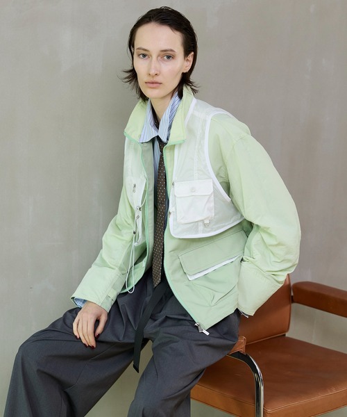 ブルゾン アウター Best Layered Mountain Jacket/ベストレイヤードマウンテンジャケット レディースの画像