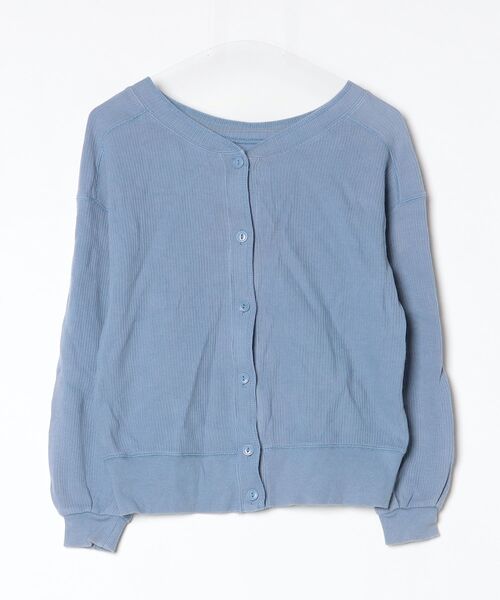 niko and…（ニコアンド） カーディガン MEDIUM ブルー レディース