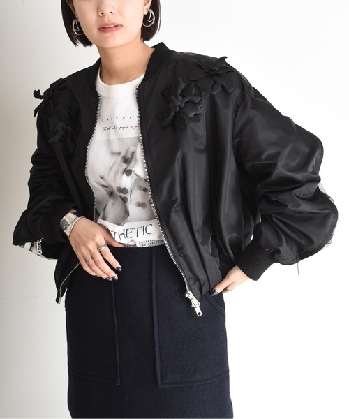 「Eimee Law」 ブルゾン FREE ブラック レディース_画像9
