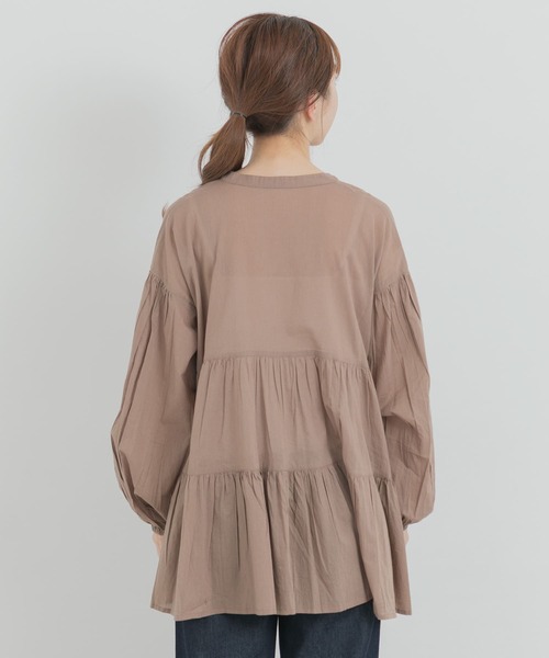 「URBAN RESEARCH Sonny Label」 長袖ブラウス FREE ブルー系その他 レディース_画像9