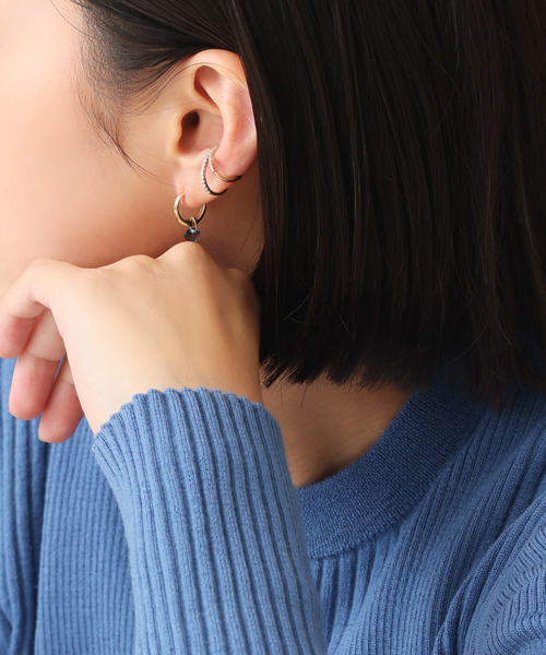 Lilas イヤリング ピアリング K10（両耳） レディース : ZOZOTOWN