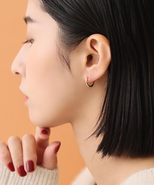 Lilas イヤリング ピアリング K10（両耳） レディース : ZOZOTOWN