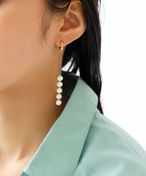 Lilas イヤリング ピアリング K10（両耳） レディース : ZOZOTOWN