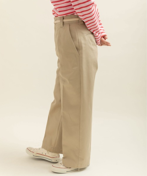 My Fav. CHILD WOMAN チノパン ヴィンテージチノクロス センタープレス My Fav. CHILD WOMAN チノパン ヴィンテージチノクロス センタープレス
