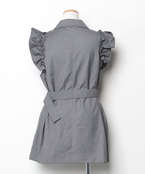 「jouetie」 ノースリーブワンピース MEDIUM グレー レディースの画像