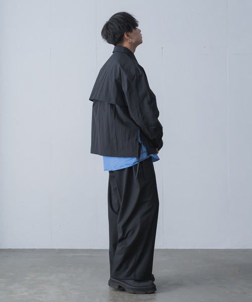 「INTER FACTORY」 ブルゾン 1 ブラック メンズ_画像7