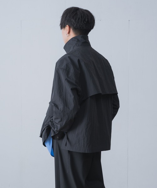 「INTER FACTORY」 ブルゾン 1 ブラック メンズ_画像8
