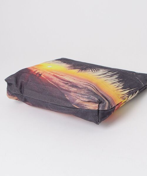 「Samudra」 クラッチバッグ - ネイビー レディース_画像3