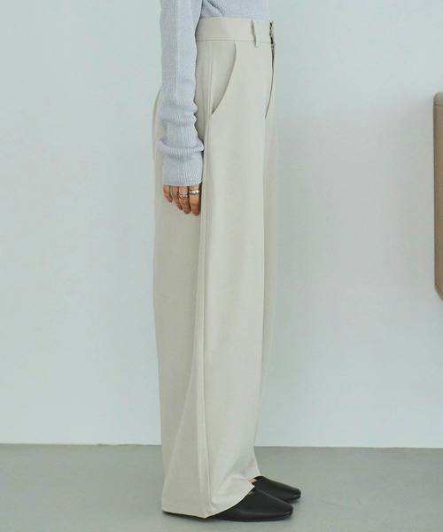「mil」 パンツ - ベージュ レディース_画像5