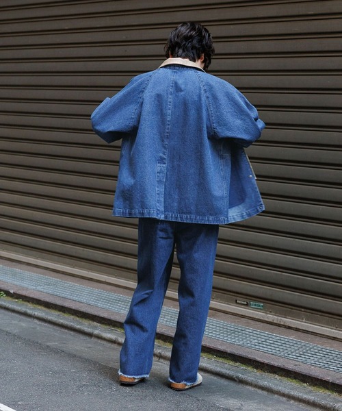 George's カバーオール レザーカラージャケット レディース : ZOZOTOWN