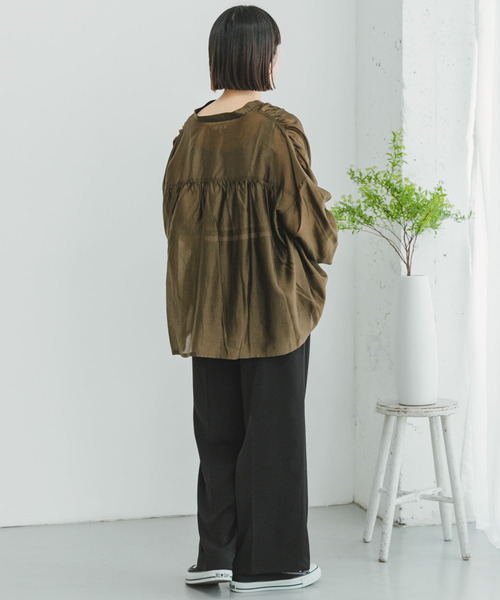 「ITEMS URBANRESEARCH」 パンツ FREE ブラック レディース_画像5