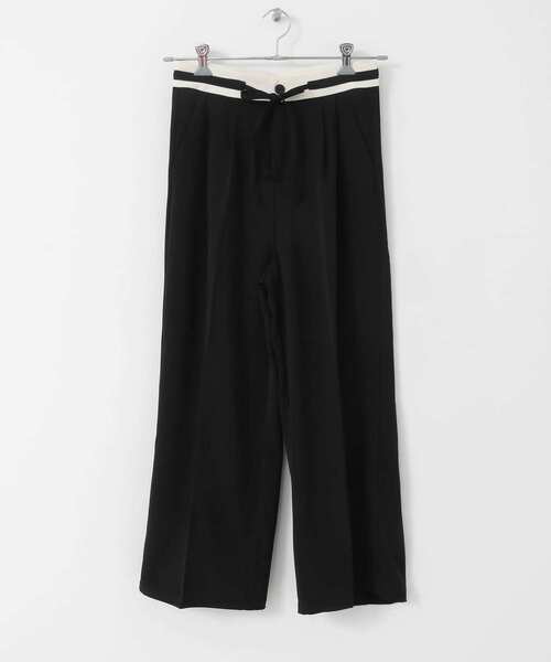 「ITEMS URBANRESEARCH」 パンツ FREE ブラック レディース_画像6