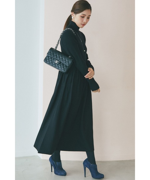 「&. NOSTALGIA」 ニットワンピース FREE レッド レディース_画像2