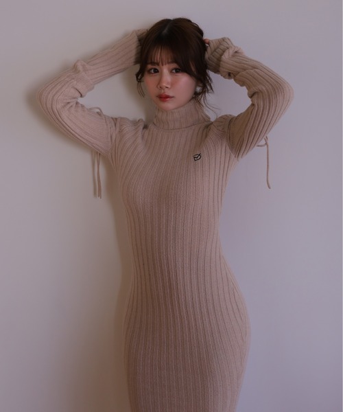 M DOLLY ワンピース *M DOLLY original* cut nina knit long dress