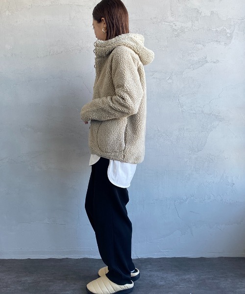 「GYMPHLEX」 ジャケット 14 オフホワイト レディース_画像4