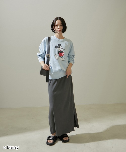 「GOOD ROCK SPEED」 スウェットカットソー FREE オフホワイト レディース_画像4