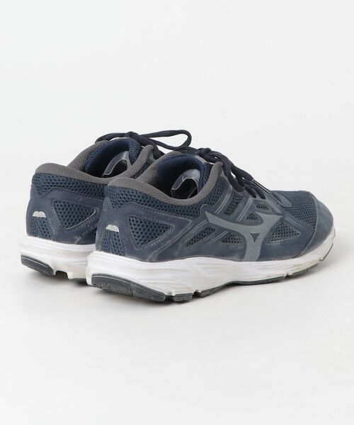 「ASICS」 ローカットスニーカー 25.5cm ネイビー メンズ_画像2