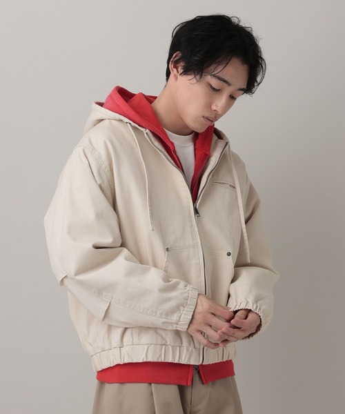 RAGEBLUE（レイジブルー） ブルゾン アウター Short Worker Hoodie