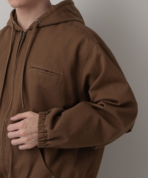 WudgeBoy ブラウン 中綿ブルゾン Lサイズ WudgeBoy ブラウン 中綿ブルゾン Lサイズ