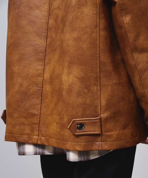 ROSE BUD（ローズバッド） ブルゾン アウター FAUX LEATHER JACKET