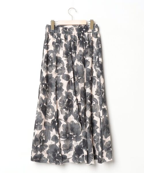 「ANY SIS」 フレアスカート 2 ベージュ レディース_画像2