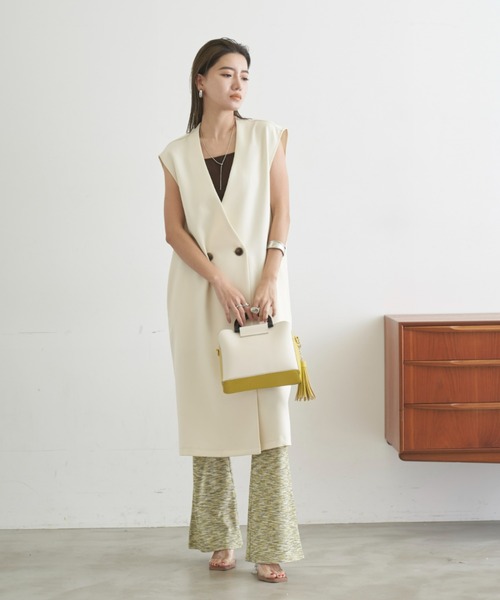 「AIC.」 2WAYバッグ FREE オフホワイト レディース_画像4