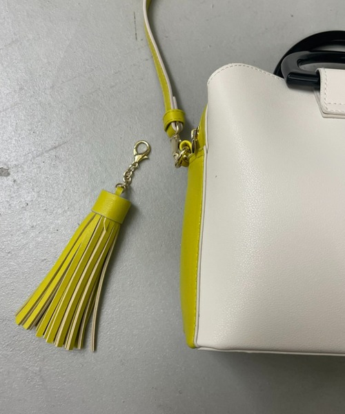 「AIC.」 2WAYバッグ FREE オフホワイト レディース_画像9