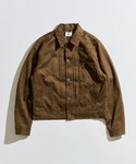 ブルゾン アウター FAUX SUEDE TR...の詳細画像1