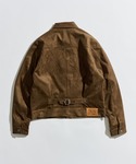 ブルゾン アウター FAUX SUEDE TR...の詳細画像2