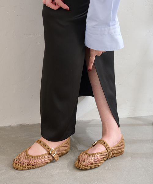 LE TALON（ル タロン） シューズ ネットメリージェーン レディース