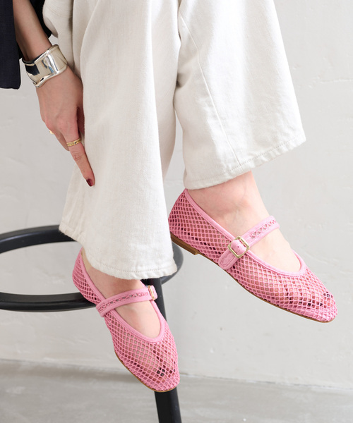 LE TALON（ル タロン） シューズ ネットメリージェーン レディース