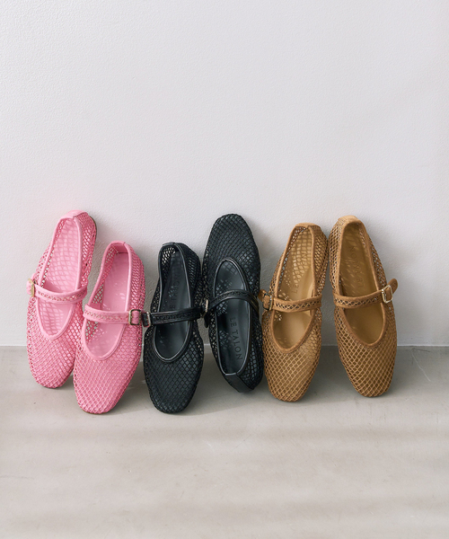 LE TALON（ル タロン） シューズ ネットメリージェーン レディース