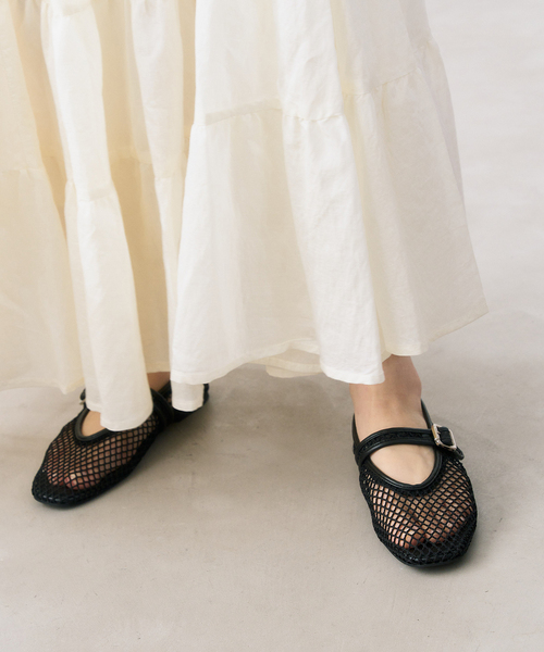 LE TALON（ル タロン） シューズ ネットメリージェーン レディース