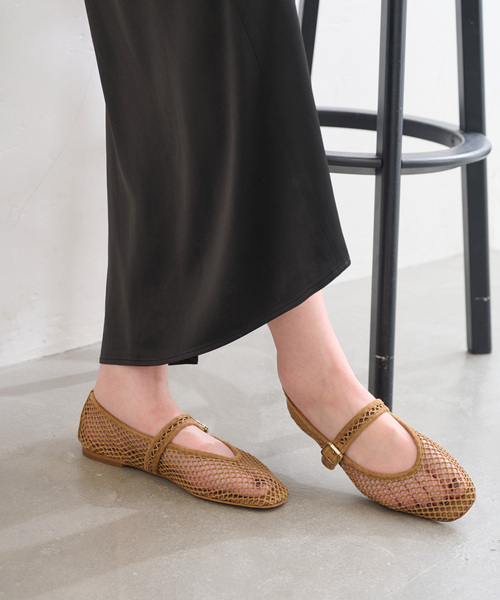 LE TALON（ル タロン） シューズ ネットメリージェーン レディース