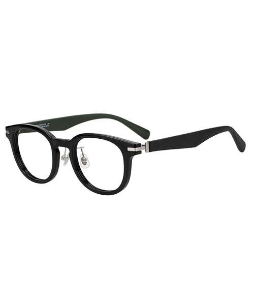 Zoff（ゾフ） 伊達メガネ メガネ 眼鏡 ウェリントン型 メガネ｜レザー