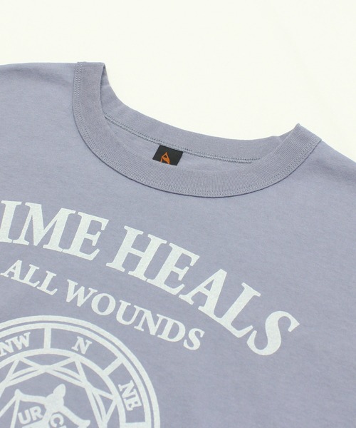 「URCH RNA」 7分袖カットソー FREE ブルー レディース_画像9