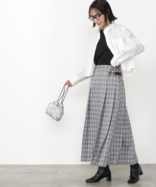 「FOUND GOOD」 スカート L グレー レディース_画像5