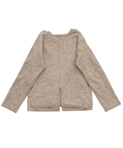 「select MOCA」 ニットアンサンブル FREE グレイッシュブルー レディース_画像5