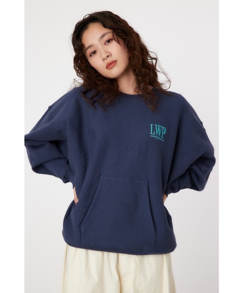 「Champion」 スウェットカットソー「Rodeo Crownsコラボ」 FREE ネイビー レディース